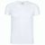Erwachsene Weiß T-Shirt Iconic V-Neck (Bild 1)