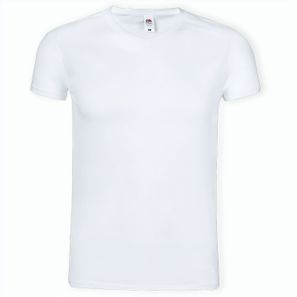 Erwachsene Weiß T-Shirt Iconic V-Neck