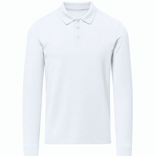 Erwachsene Weiß Polo-Shirt Charlot (Bild 1)