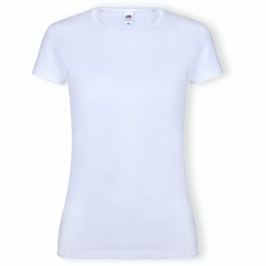 Frauen Weiß T-Shirt Iconic (Bild 1)
