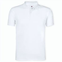 Erwachsene Weiß Polo-Shirt Original
