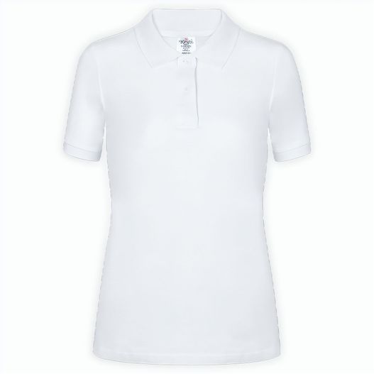 Frauen Weiß Polo-Shirt "keya" WPS180 (Bild 1)