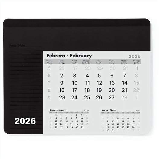 Produktabbildung Mauspad Kalender Rendux Mauspad Kalender Rendux (Bild 1)