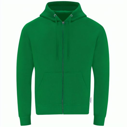 Erwachsene Sweatshirt mit Kapuze + Reißverschluss Walder (Bild 1)