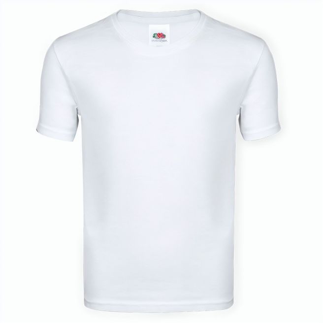 Kinder Weiß T-Shirt Iconic