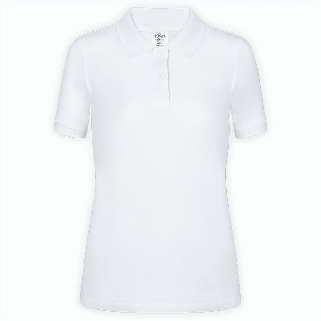 Frauen Weiß Polo-Shirt "keya" WPS180