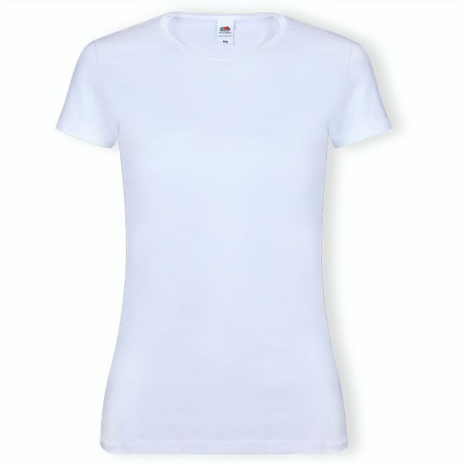 Frauen Weiß T-Shirt Iconic