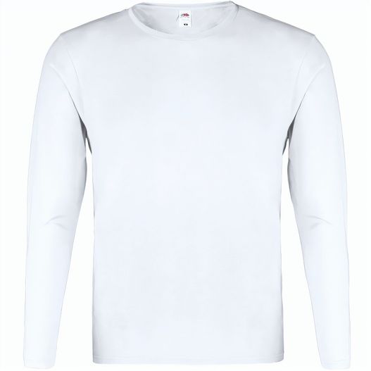 Erwachsene Weiß T-Shirt Iconic Long Sleeve T (Bild 1)