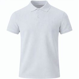 Erwachsene Weiß Polo-Shirt Charles