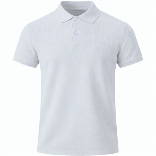 Erwachsene Weiß Polo-Shirt Charles (Bild 1)