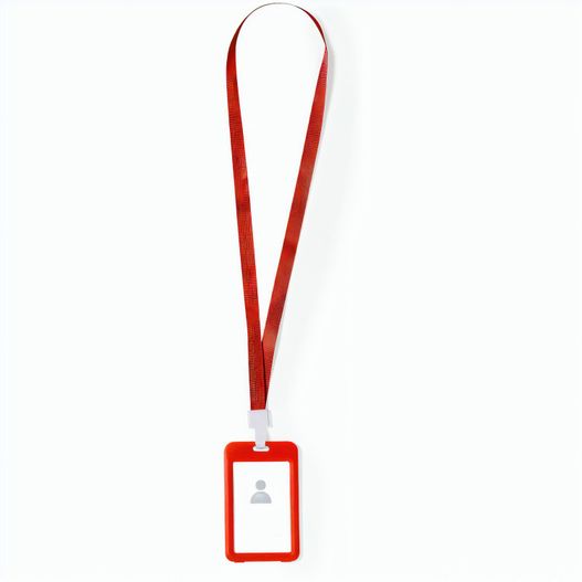 Produktabbildung Namensschild Schlüsselband Fleck Namensschild Schlüsselband Fleck (Bild 1)