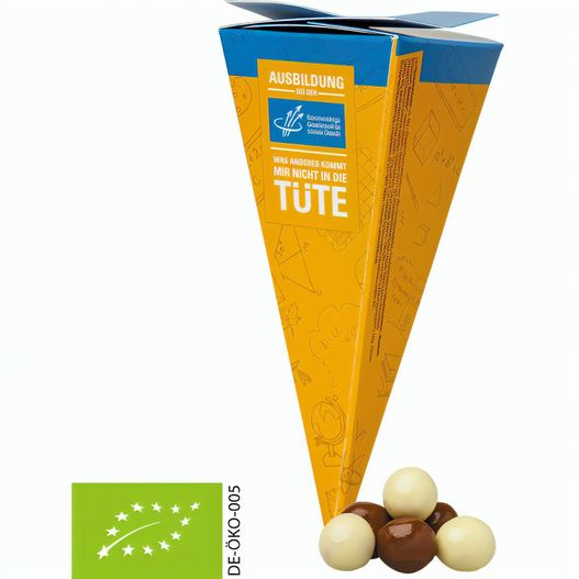 Produktabbildung Bio Knusperkugeln-Mix, ca. 20g, Präsent-Pyramide Bio Knusperkugeln-Mix, ca. 20g, Präsent-Pyramide (Bild 1)