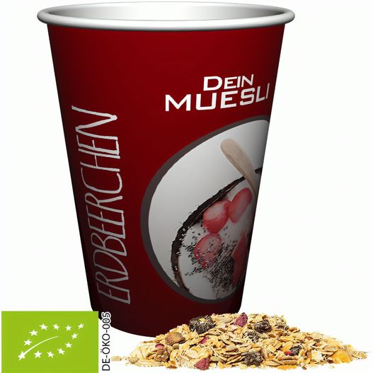 Bio Müsli Erdbeerchen, ca. 50g, Snackbecher Maxi (Bild 1)