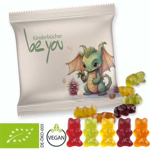 Produktabbildung Bio Gummibärchen ohne Gelatine, ca. 30g, Maxi-Tüte Bio Gummibärchen ohne Gelatine, ca. 30g, Maxi-Tüte (Bild 1)