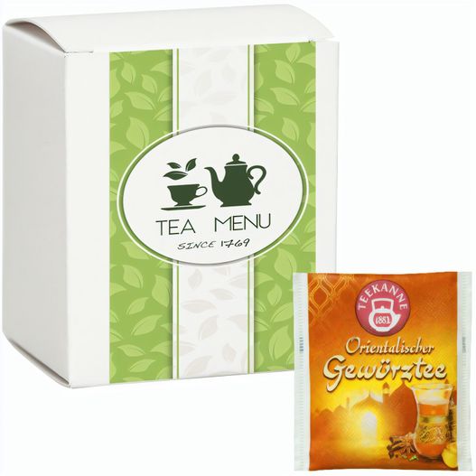 Produktabbildung Beuteltee Orientalischer Gewürztee, 10 Stück, 20g, Faltschachtel Beuteltee Orientalischer Gewürztee, 10 Stück, 20g, Faltschachtel (Bild 1)