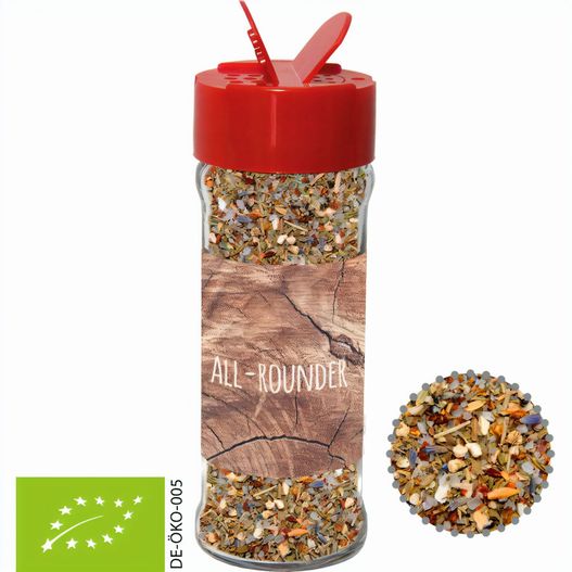 Bio Gewürzmischung Alleskönner, ca. 50g, Glas mit Streuaufsatz (Bild 1)