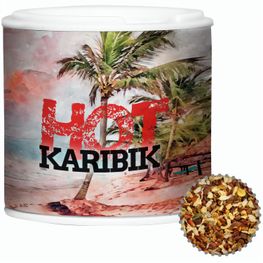 Gewürzmischung HOT Karibik Mix, ca. 20g, Gewürzpappstreuer