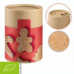 Bio Gewürzmischung Lebkuchen, ca. 85g, Kraftpapierstreuer Midi