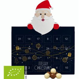 Produktabbildung Bio Knusperkugeln-Mix, ca. 50g, Adventskalender Mini Weihnachtsmann Bio Knusperkugeln-Mix, ca. 50g, Adventskalender Mini Weihnachtsmann