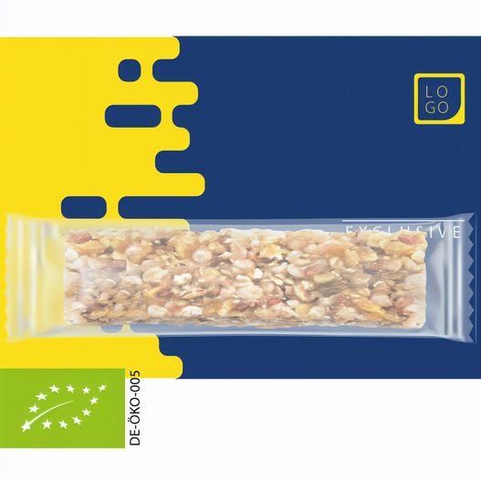 Produktabbildung Bio NussMix Riegel Midi, ca. 25g, Werbekarte Bio NussMix Riegel Midi, ca. 25g, Werbekarte (Bild 1)