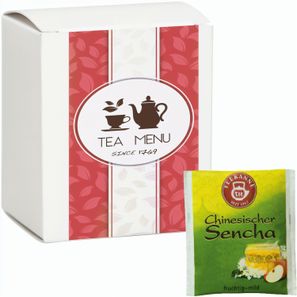 Beuteltee Chinesischer Sencha, 10 Stück, 17,5g, Faltschachtel