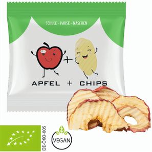 Bio Apfelchips, ca. 15g, Maxi-XL-Tüte