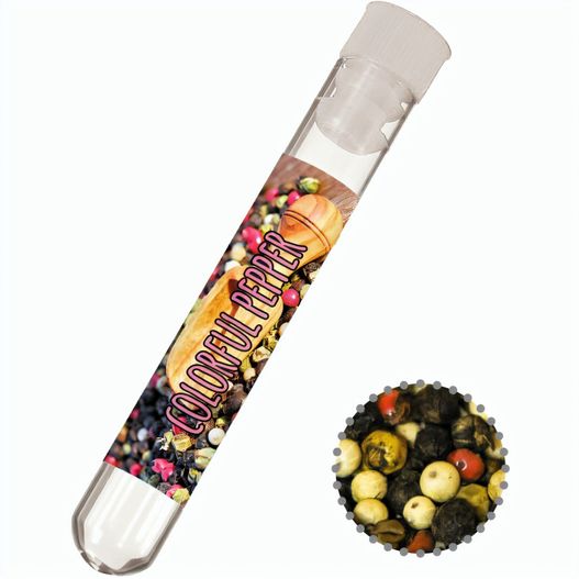 Gewürzmischung bunte Pfefferkörner, ca. 5g, Reagenzglas (Bild 1)