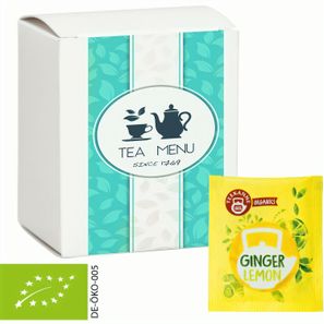 Bio Beuteltee Ginger Lemon, 10 Stück, 18g, Faltschachtel
