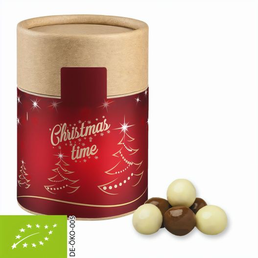 Bio Knusperkugeln-Mix, ca. 50g, Kraftpapierdose Midi (Bild 1)