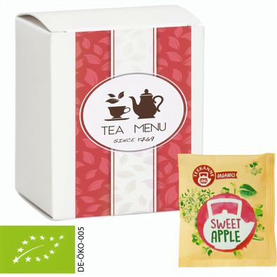 Bio Beuteltee Sweet Apple, 10 Stück, 25g, Faltschachtel