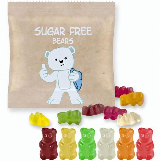 Gummibärchen zuckerfrei, ca. 30g, Maxi-Tüte (Bild 1)