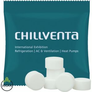 Pfefferminz Drops zuckerfrei, ca. 5g, Mini-Tüte