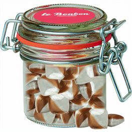 Produktabbildung Minz-Ecken Bonbons, ca. 60g, Bonbonglas Mini Minz-Ecken Bonbons, ca. 60g, Bonbonglas Mini