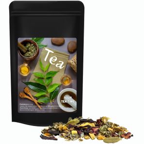 Ayurveda Relax-Tee, ca. 50g, Standbeutel Midi schwarz