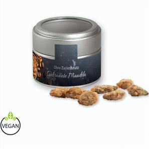 Bio Kräutertee Seelenwohl, ca. 11g, Kraftpapierdose Mini schwarz