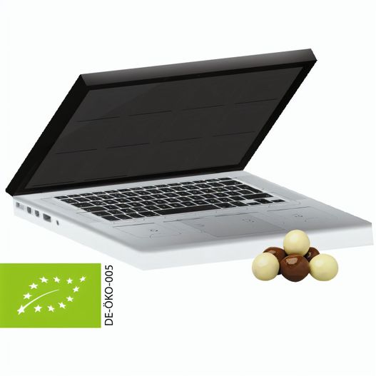 Bio Knusperkugeln-Mix, ca. 50g, Adventskalender Mini Klappbar (Bild 1)