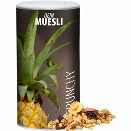 Müsli Knusper Früchte, ca. 150g, Pappdose Medium