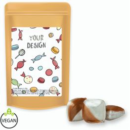 Minz-Ecken Bonbons, ca. 80g, Standbeutel Midi