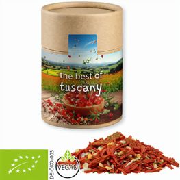 Bio Gewürzmischung Toskanische Bruchetta, ca. 50g, Kraftpapierdose Midi