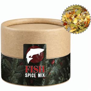 Weihnachts Gewürzmischung Fisch, ca. 30g, Kraftpapierdose Mini