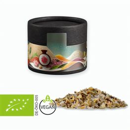 Bio Gewürzmischung Alleskönner, ca. 40g, Kraftpapierdose Mini schwarz