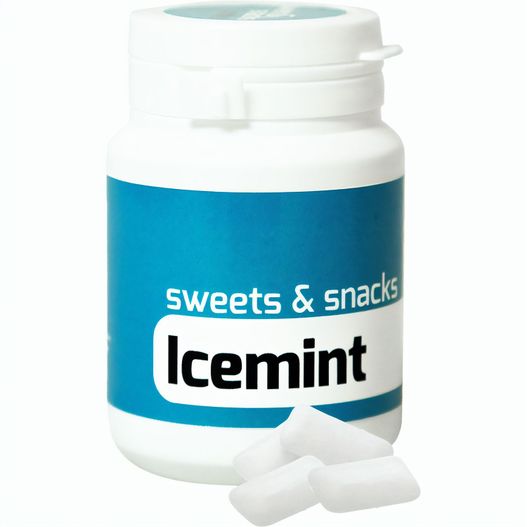 Icemint Kaugummi, ca. 63g, Kaugummi Dose (Bild 1)