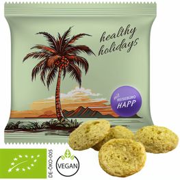 Bio Erbsen-Mais Chips, ca. 15g, Maxi-XL-Tüte