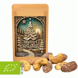 Bio Zimt-Mandel Vanille-Cashew Mix, ca. 30g, Standbeutel Mini