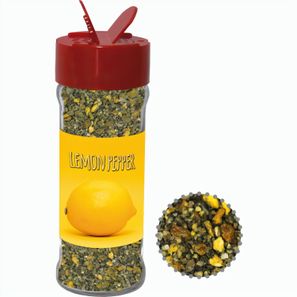 Gewürzmischung Zitronen-Pfeffer, ca. 50g, Glas mit Streuaufsatz