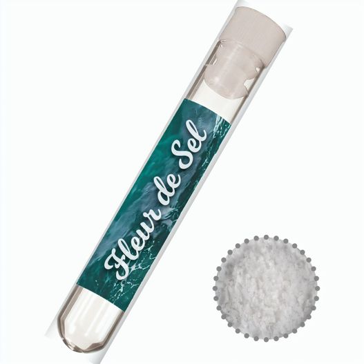 Produktabbildung Fleur de Sel, ca. 5g, Reagenzglas Fleur de Sel, ca. 5g, Reagenzglas (Bild 1)
