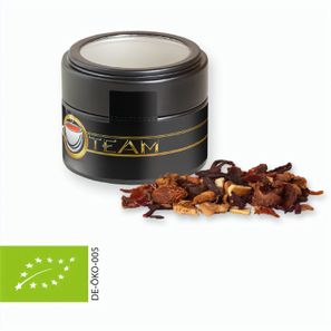 Bio Glühweingewürz fein, ca. 30g, Metalldose Mini mit Sichtfenster schwarz