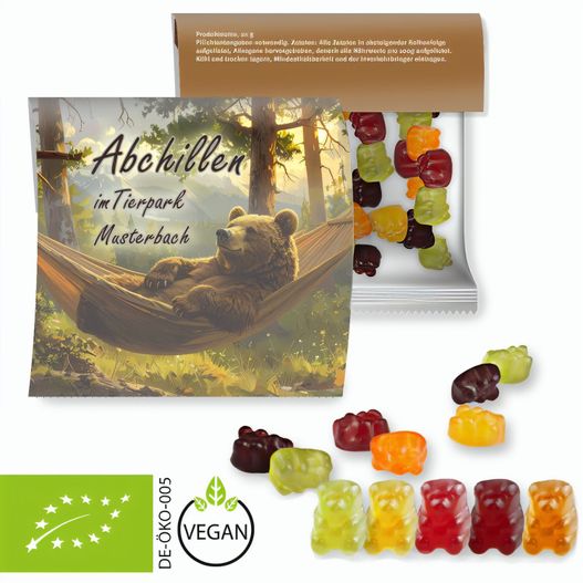 Matetee Orange, ca. 19g, Metalldose Mini mit Sichtfenster schwarz (Bild 1)