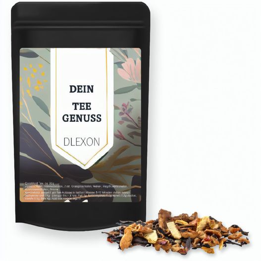 Produktabbildung Omas Bratäpfelchen Tee, ca. 20g, Standbeutel Mini schwarz Omas Bratäpfelchen Tee, ca. 20g, Standbeutel Mini schwarz (Bild 1)