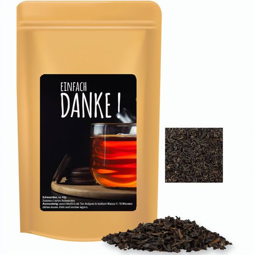 Schwarztee, ca. 40g, Standbeutel Midi (Bild 1)